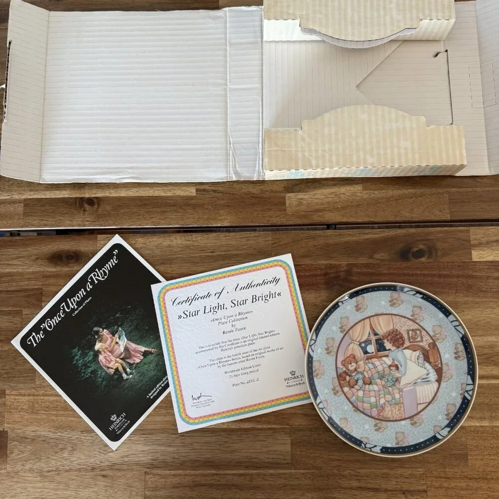 Villeroy & Boch Heinrich Germany Once Upon A Rhyme- Star Light, Star Bright 2879